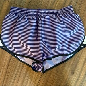 Nike Dri-FIT Black and Purple Shorts